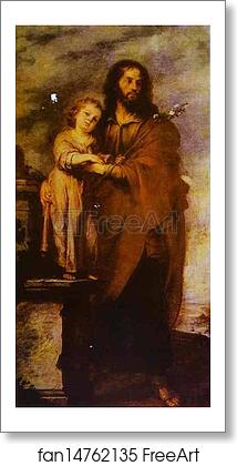 Free art print of Joseph with Infant Christ by Bartolomé Esteban Murillo Free art print of Joseph with Infant Christ by Bartolomé Esteban Murillo