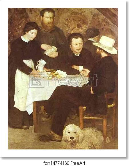 Free art print of At the Inn of Mother Anthony by Pierre-Auguste Renoir Free art print of At the Inn of Mother Anthony by Pierre-Auguste Renoir
