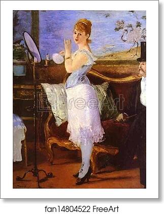 Free art print of Nana by Edouard Manet