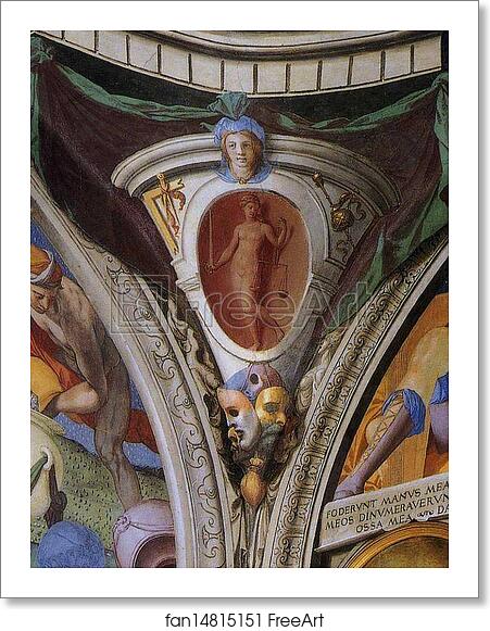 Free art print of Pendentive from the Chapel of Eleonora of Toledo by Agnolo Bronzino Free art print of Pendentive from the Chapel of Eleonora of Toledo by Agnolo Bronzino