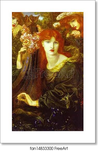 Free art print of La Ghirlandata by Dante Gabriel Rossetti Free art print of La Ghirlandata by Dante Gabriel Rossetti