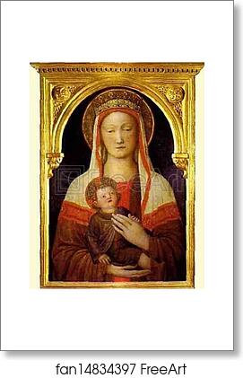 Free art print of Madonna and Child by Jacopo Bellini