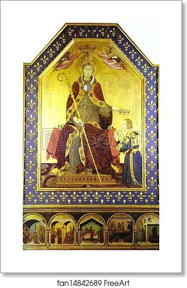 Free art print of St. Louis of Toulouse Crowning Robert of Anjou by Simone Martini Free art print of St. Louis of Toulouse Crowning Robert of Anjou by Simone Martini