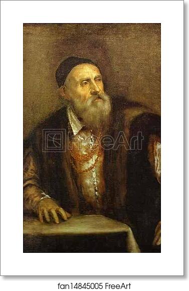 Free art print of Self-Portrait by Titian Free art print of Self-Portrait by Titian