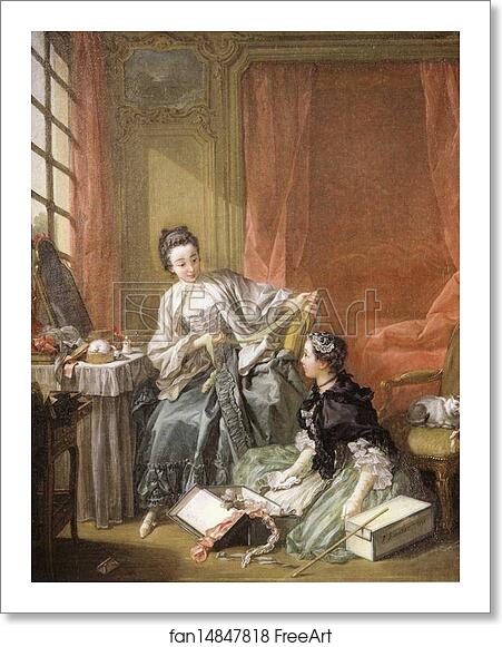 Free art print of The Dressmaker by François Boucher Free art print of The Dressmaker by François Boucher