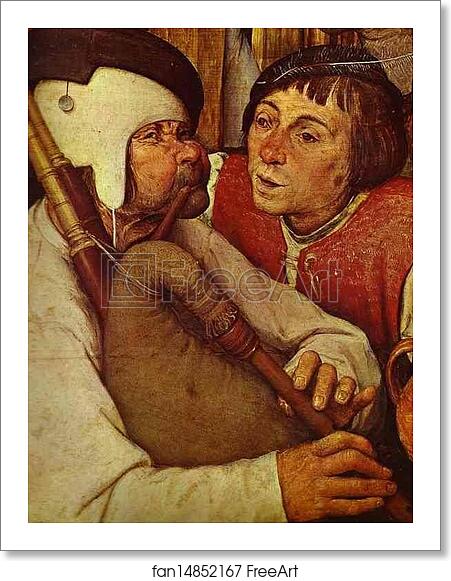Free art print of The Peasant Dance. Detail by Pieter Bruegel The Elder Free art print of The Peasant Dance. Detail by Pieter Bruegel The Elder