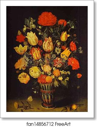 Free art print of Still-Life of Flowers by Ambrosius Bosschaert