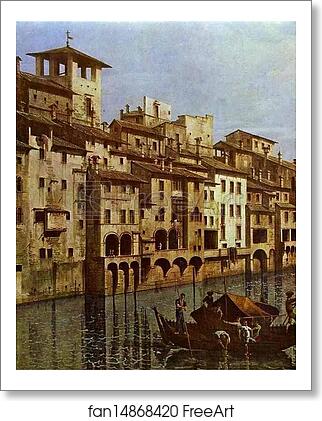 Free art print of Arno in Florence. Detail by Bernardo Bellotto Free art print of Arno in Florence. Detail by Bernardo Bellotto