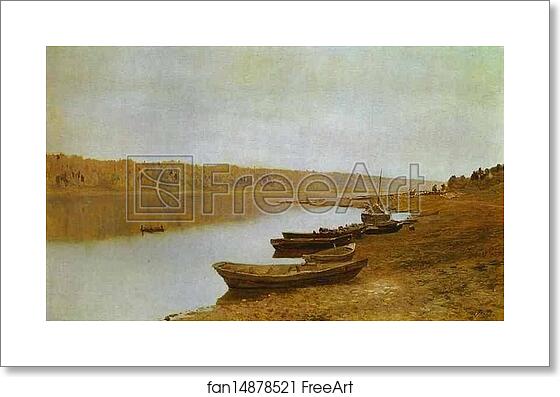 Free art print of On the Volga by Isaac Levitan Free art print of On the Volga by Isaac Levitan