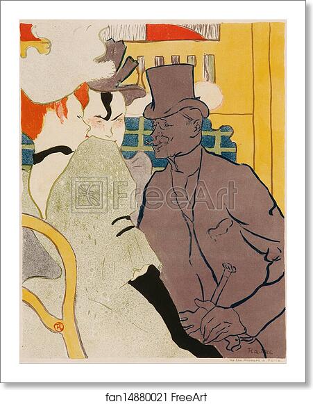 Free art print of The Englishman at the Moulin Rouge by Henri De Toulouse-Lautrec Free art print of The Englishman at the Moulin Rouge by Henri De Toulouse-Lautrec