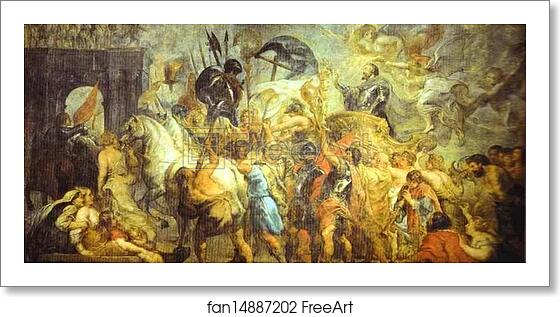 Free art print of The Triumph Entrance of Henry IV into Paris by Peter Paul Rubens Free art print of The Triumph Entrance of Henry IV into Paris by Peter Paul Rubens