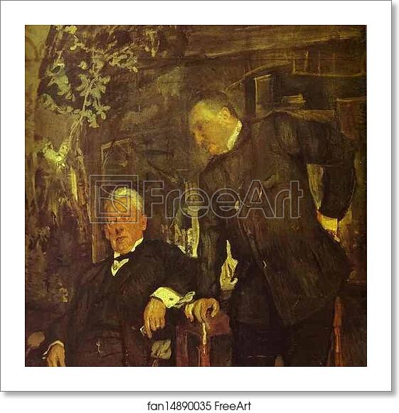 Free art print of Portrait of Alexander Lensky and Alexander Yuzhin by Valentin Serov Free art print of Portrait of Alexander Lensky and Alexander Yuzhin by Valentin Serov