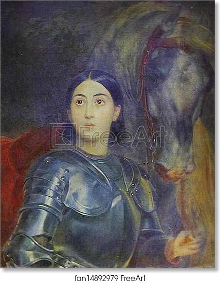 Free art print of Juliet Tittoni as Jeanne D'Arc by Karl Brulloff