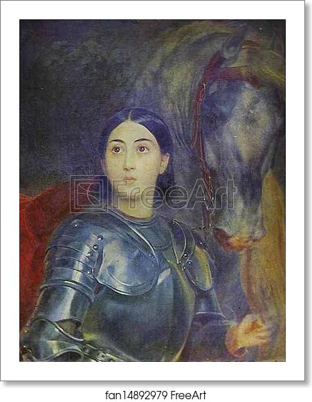 Free art print of Juliet Tittoni as Jeanne D'Arc by Karl Brulloff Free art print of Juliet Tittoni as Jeanne D'Arc by Karl Brulloff