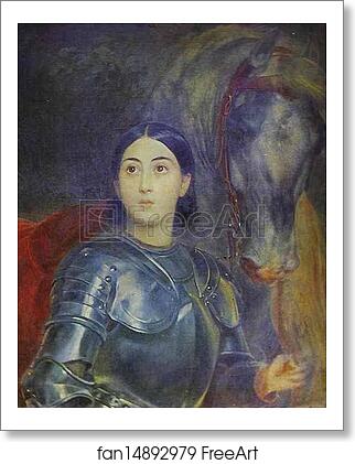 Free art print of Juliet Tittoni as Jeanne D'Arc by Karl Brulloff Free art print of Juliet Tittoni as Jeanne D'Arc by Karl Brulloff