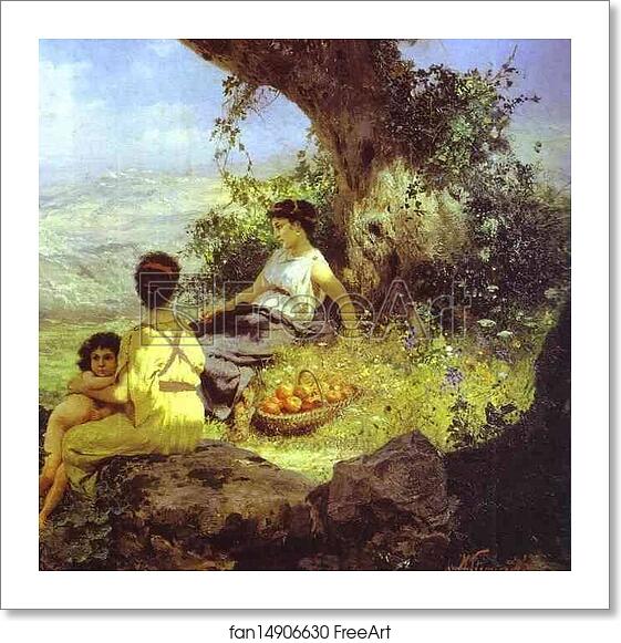 Free art print of Rest. Detail by Henryk Hector Siemiradzki Free art print of Rest. Detail by Henryk Hector Siemiradzki