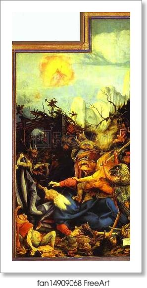 Free art print of The Temptation of St. Anthony by Matthias Grünewald Free art print of The Temptation of St. Anthony by Matthias Grünewald