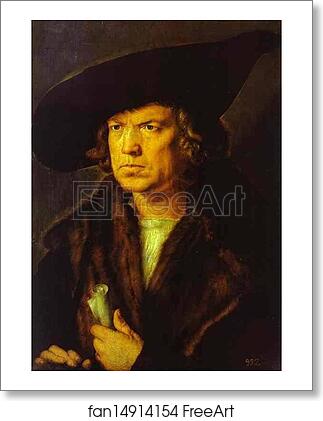 Free art print of Portrait of a Man by Albrecht Dürer