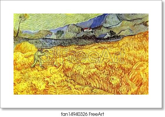 Free art print of Reaper by Vincent Van Gogh Free art print of Reaper by Vincent Van Gogh