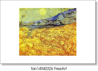 Free art print of Reaper by Vincent Van Gogh