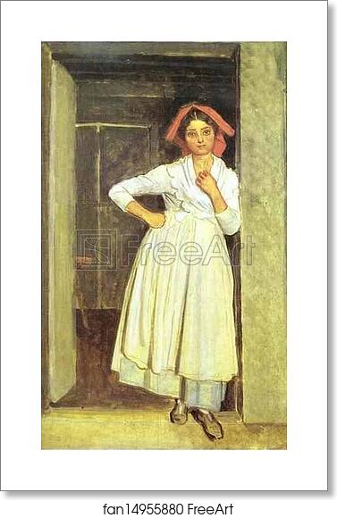 Free art print of Girl from Albano Standing in the Doorway by Alexander Ivanov Free art print of Girl from Albano Standing in the Doorway by Alexander Ivanov