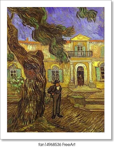 Free art print of Tree and Man (in front of the Asylum of Saint-Paul, St. Rémy) by Vincent Van Gogh Free art print of Tree and Man (in front of the Asylum of Saint-Paul, St. Rémy) by Vincent Van Gogh