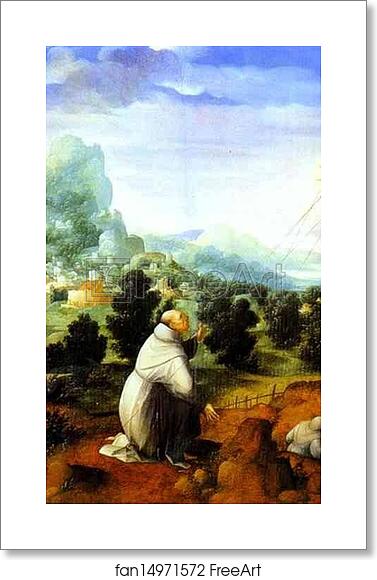 Free art print of The Stigmata of St. Francis by Jan Van Scorel Free art print of The Stigmata of St. Francis by Jan Van Scorel