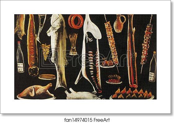 Free art print of Still Life by Niko Pirosmani Free art print of Still Life by Niko Pirosmani