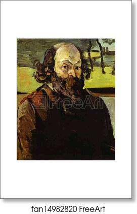 Free art print of Self-Portrait by Paul Cézanne