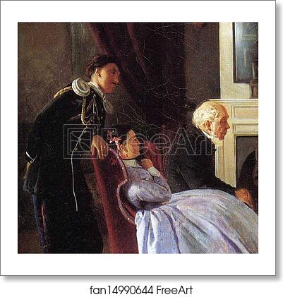 Free art print of A Reading. Detail by Vladimir Makovsky Free art print of A Reading. Detail by Vladimir Makovsky