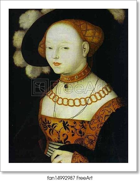 Free art print of Portrait of a Lady by Hans Baldung, Called Grien Free art print of Portrait of a Lady by Hans Baldung, Called Grien