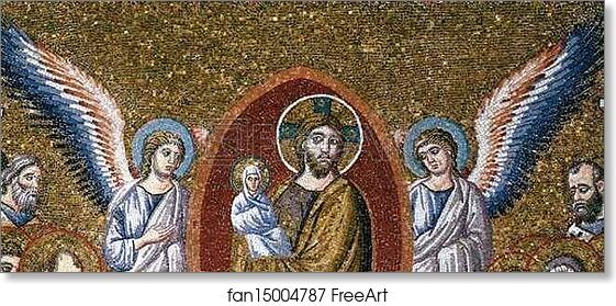 Free art print of Death of the Virgin. Detail by Pietro Cavallini