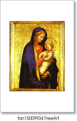 Free art print of Madonna and Child by Masaccio