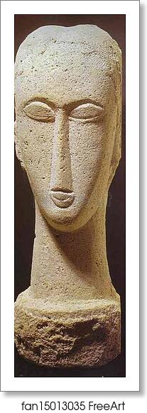 Free art print of Head by Amedeo Modigliani Free art print of Head by Amedeo Modigliani