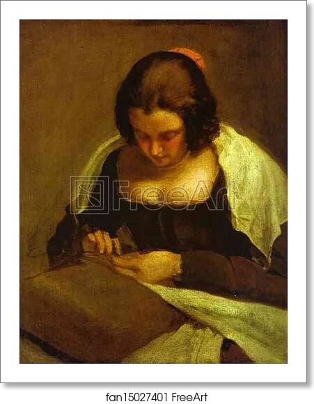 Free art print of The Needlewoman by Diego Velázquez Free art print of The Needlewoman by Diego Velázquez