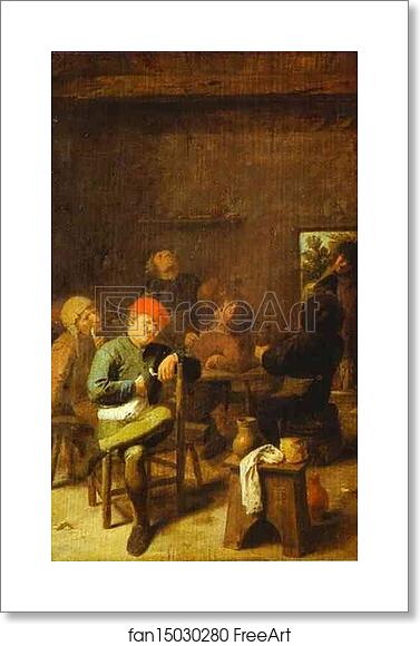 Free art print of Peasants Smoking and Drinking by Adriaen Brouwer Free art print of Peasants Smoking and Drinking by Adriaen Brouwer