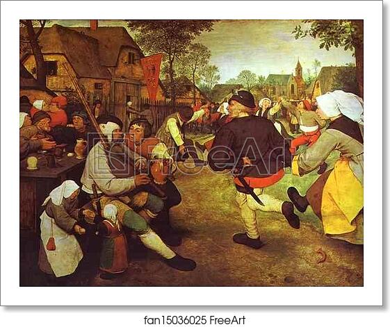 Free art print of The Peasant Dance by Pieter Bruegel The Elder Free art print of The Peasant Dance by Pieter Bruegel The Elder
