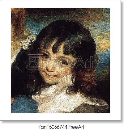 Free art print of Lady Smith and Children. Detail by Sir Joshua Reynolds