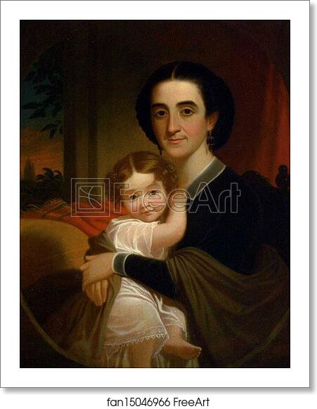 Free art print of Mrs. Robert Levi Todd (Sally Hall) and Her Daughter Matilda Tete Todd by George Caleb Bingham Free art print of Mrs. Robert Levi Todd (Sally Hall) and Her Daughter Matilda Tete Todd by George Caleb Bingham