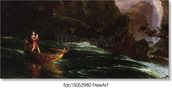Free art print of The Voyage of Life: Manhood. Detail by Thomas Cole