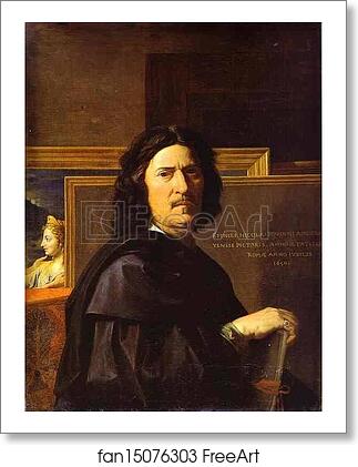 Free art print of Self-Portrait by Nicolas Poussin