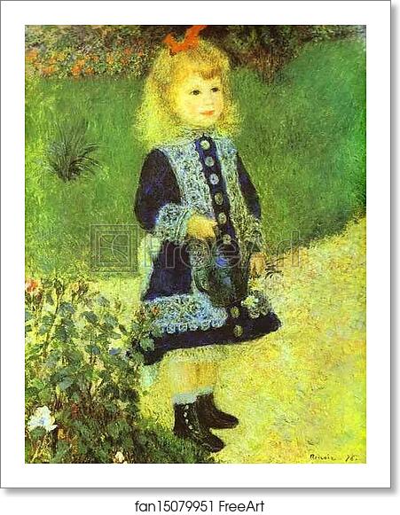 Free art print of A Girl with a Watering-Can by Pierre-Auguste Renoir Free art print of A Girl with a Watering-Can by Pierre-Auguste Renoir