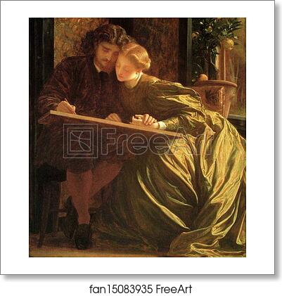 Free art print of The Painter's Honeymoon by Frederick Leighton