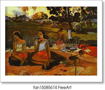 Free art print of Nave Nave Moe (Sacred Spring) by Paul Gauguin