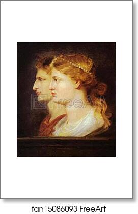 Free art print of Tiberius and Agrippina by Peter Paul Rubens