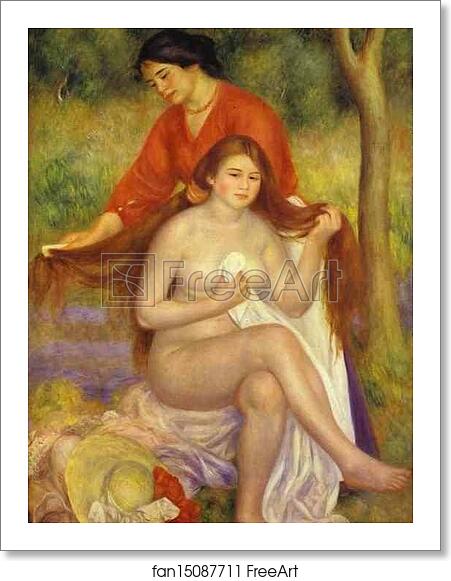Free art print of The Toilet by Pierre-Auguste Renoir Free art print of The Toilet by Pierre-Auguste Renoir
