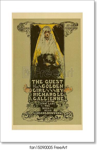 Free art print of Le roman "la Prière de la Vierge d'or". by Ethel Reed