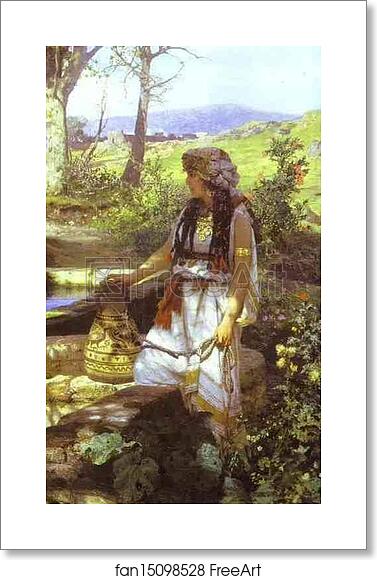 Free art print of Christ and the Samaritan Woman. Detail by Henryk Hector Siemiradzki Free art print of Christ and the Samaritan Woman. Detail by Henryk Hector Siemiradzki