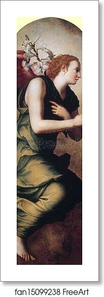 Free art print of Annunciation (left panel) by Agnolo Bronzino Free art print of Annunciation (left panel) by Agnolo Bronzino