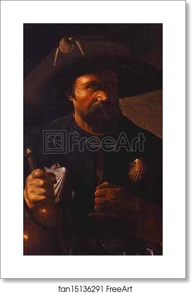 Free art print of St. James the Greater by Georges De La Tour Free art print of St. James the Greater by Georges De La Tour